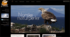 Desktop Screenshot of naturbilder.no