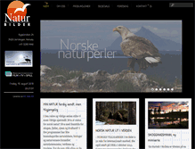 Tablet Screenshot of naturbilder.no